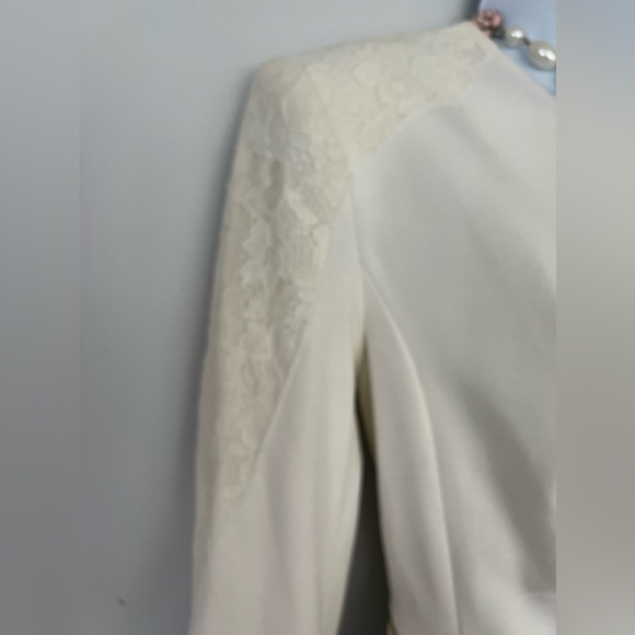 Grace Element Women's White Blazer Jacket - Picture 4 of 16